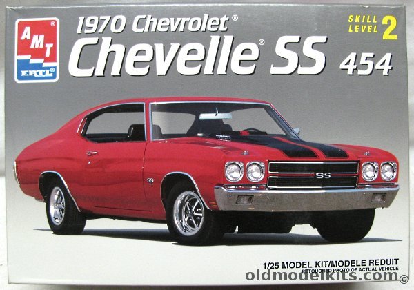AMT 1/25 1970 Chevrolet Chevelle SS 454, 8940 plastic model kit